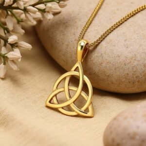 Edelstahl "Triquetra" Anhänger