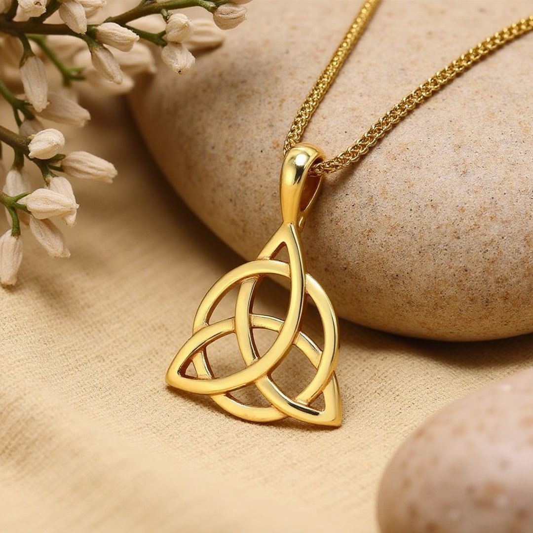 Edelstahl "Triquetra" Anhänger