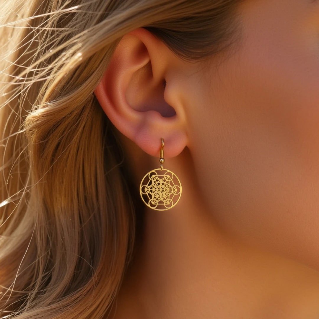 Metatron Earrings – Bild 2