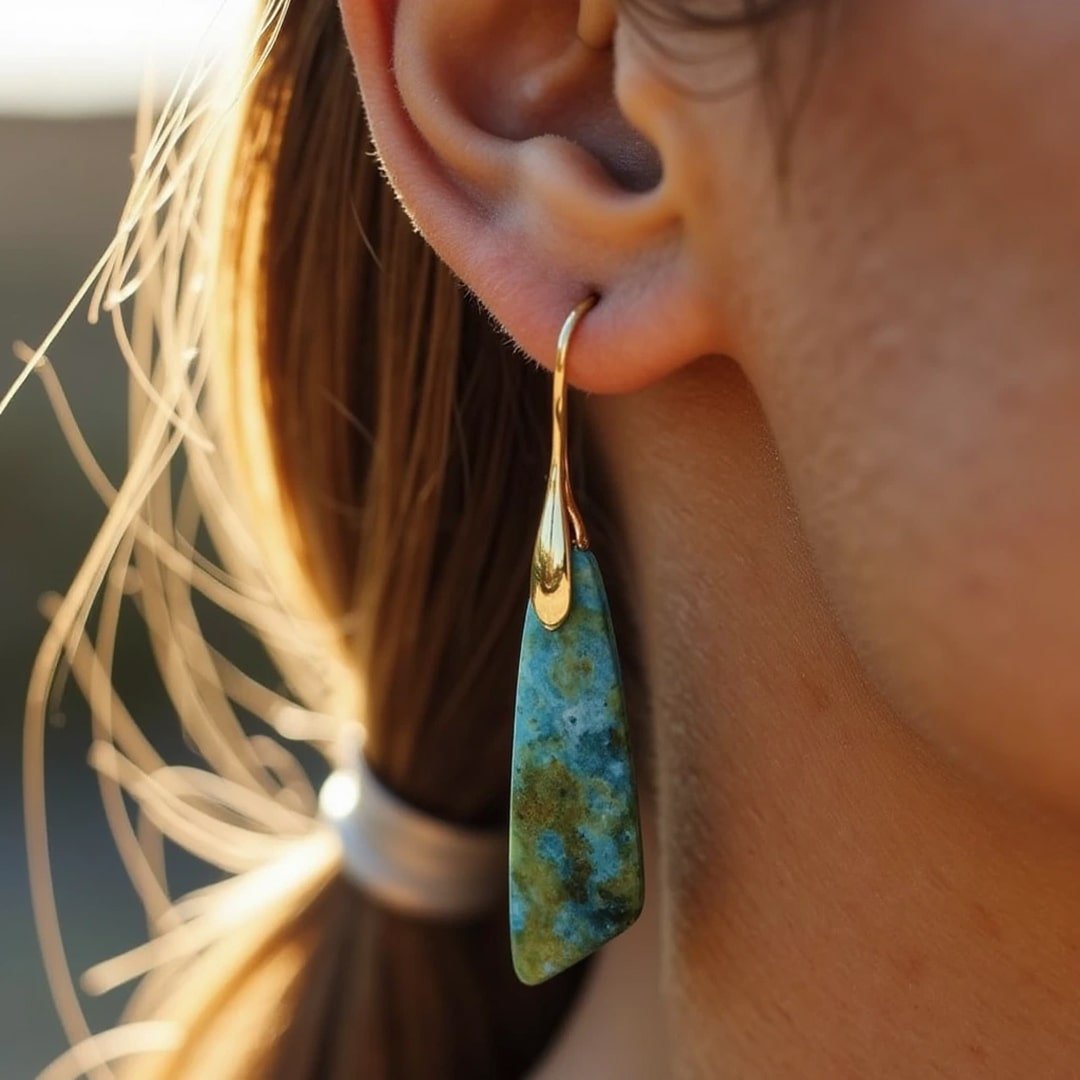 Dangling Jasper Earrings – Bild 2