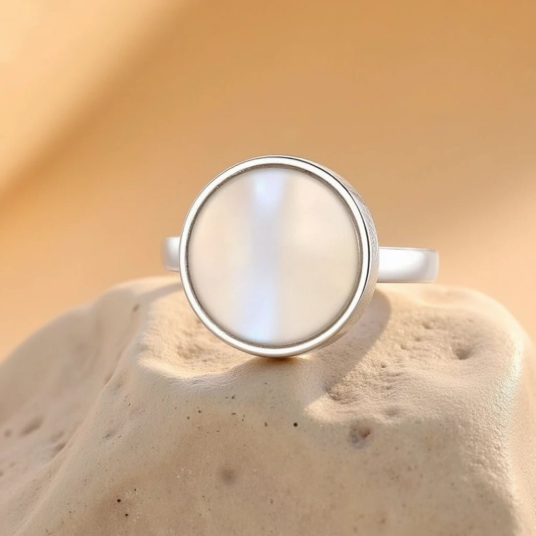 "Awakening of Energies" Ring in Natural Stone – Bild 3