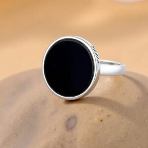 Ring „Erwachen der Energien“ mit Naturstein