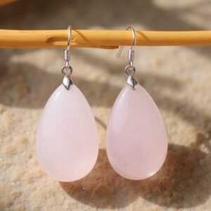 Rose Quartz Earrings