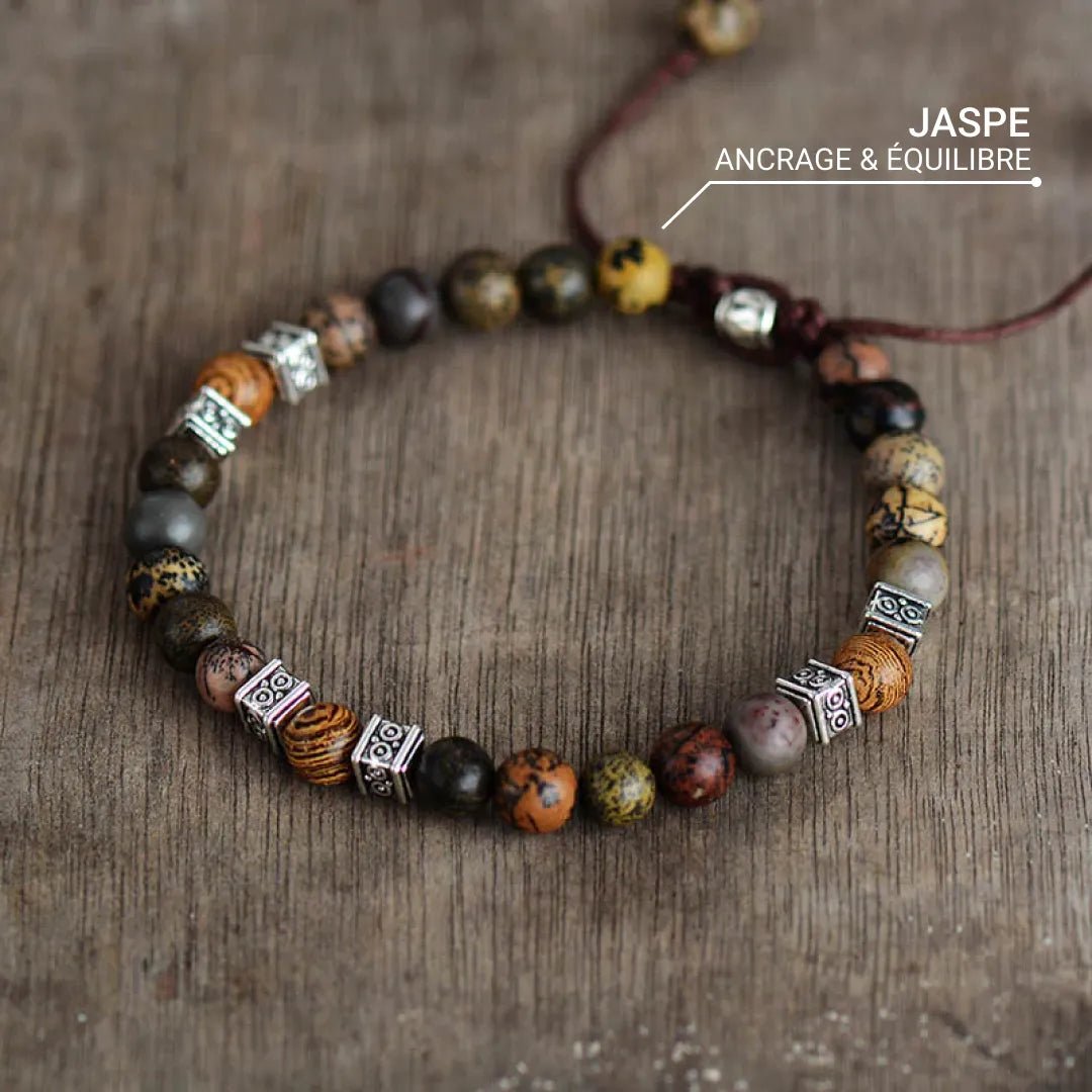 Bracelet "Inner Stability" in Jasper – Bild 2