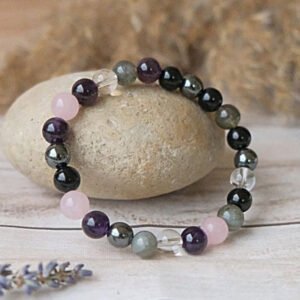 Armband „Hohe Schwingung“ mit Natursteinen