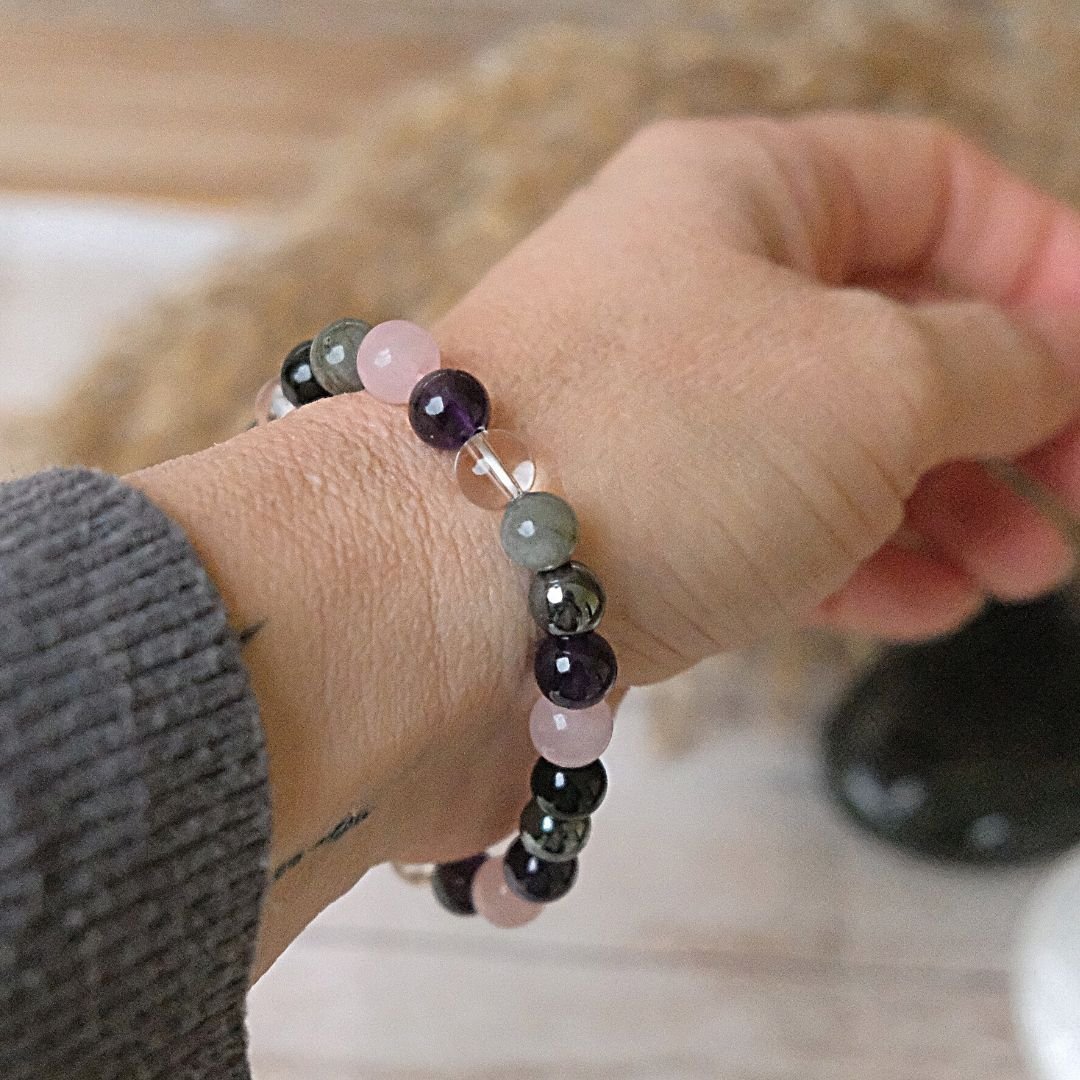 Bracelet "High Vibration" in Natural Stones - Image 2