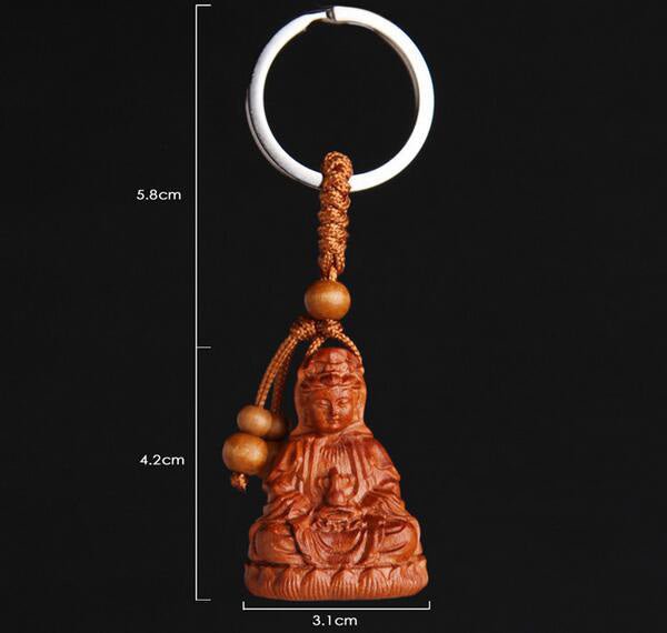 Keychain Buddha - Guanyin - obrazek 3