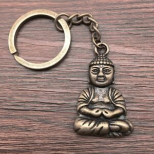 Buddha-Schlüsselanhänger mit mehreren Anhängern
