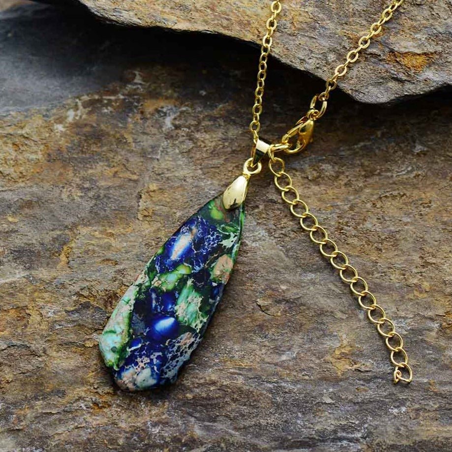 "Rhea" pendant in Jasper – Bild 6
