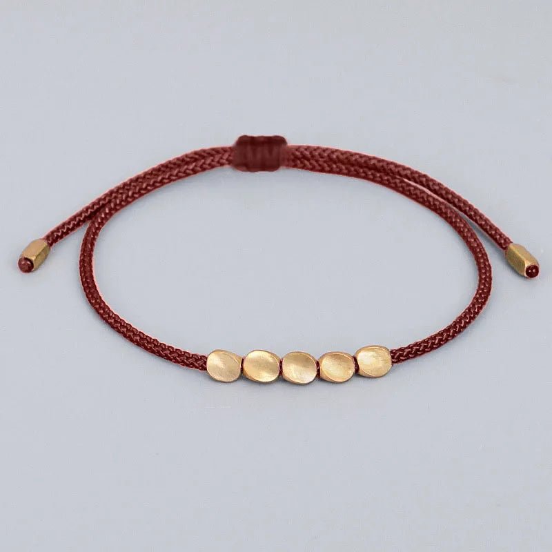 Handmade Tibetan Copper Bracelet - Image 6