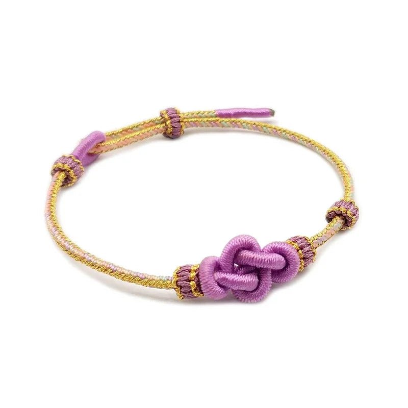 Lucky Knot Hand-knitted Multicolor Bracelets - Image 5