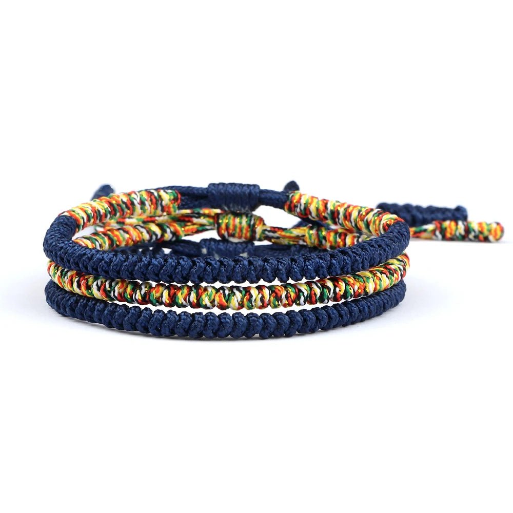 Multicolor Tibetan Buddhist Lucky Bracelets - Image 5