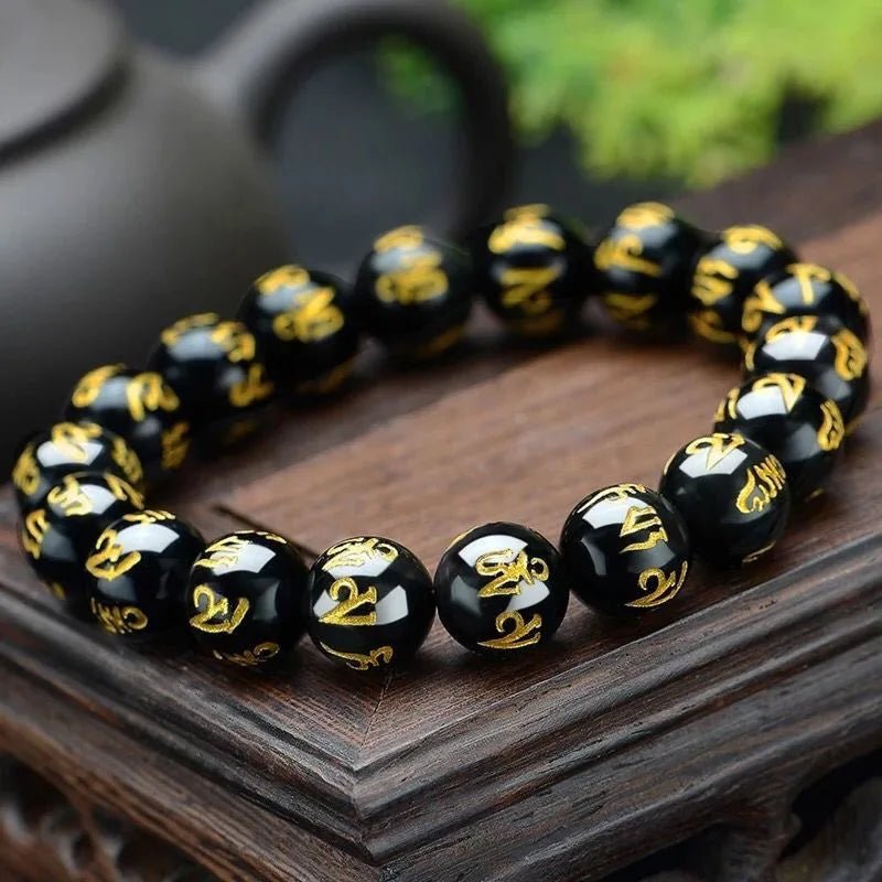 Tibetan Buddhism Six Words Mantra Bracelets - Image 2