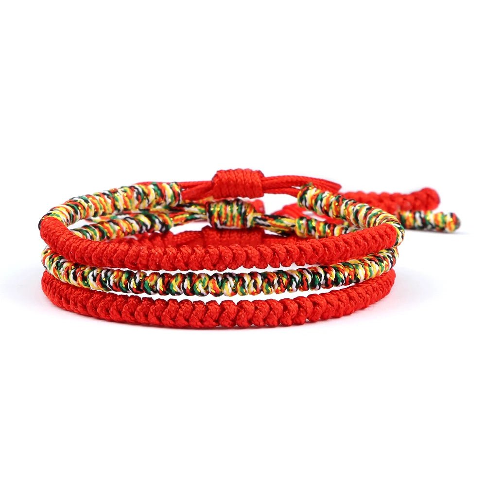 Multicolor Tibetan Buddhist Lucky Bracelets - Image 4
