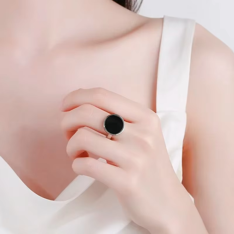"Awakening of Energies" Ring in Natural Stone – Bild 9