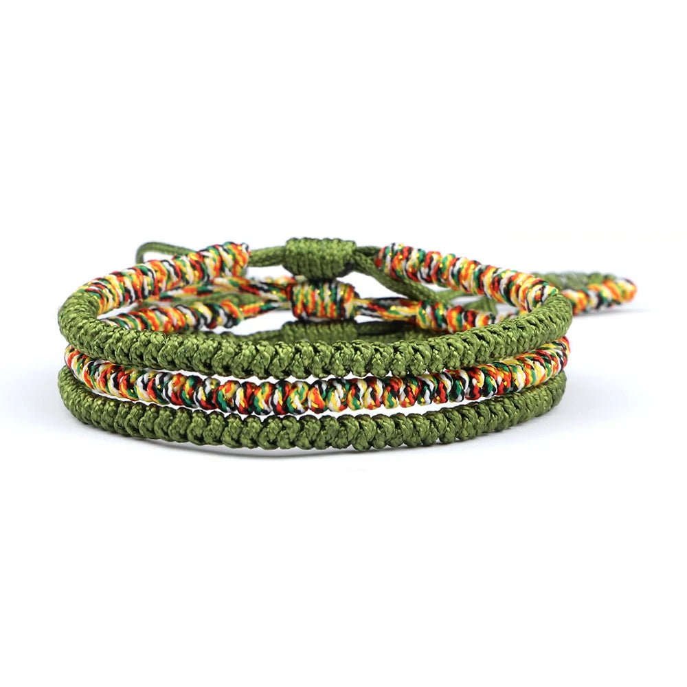 Multicolor Tibetan Buddhist Lucky Bracelets - Image 3