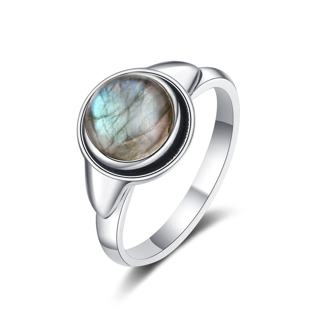 "Divya" ring in Labradorite – Bild 4