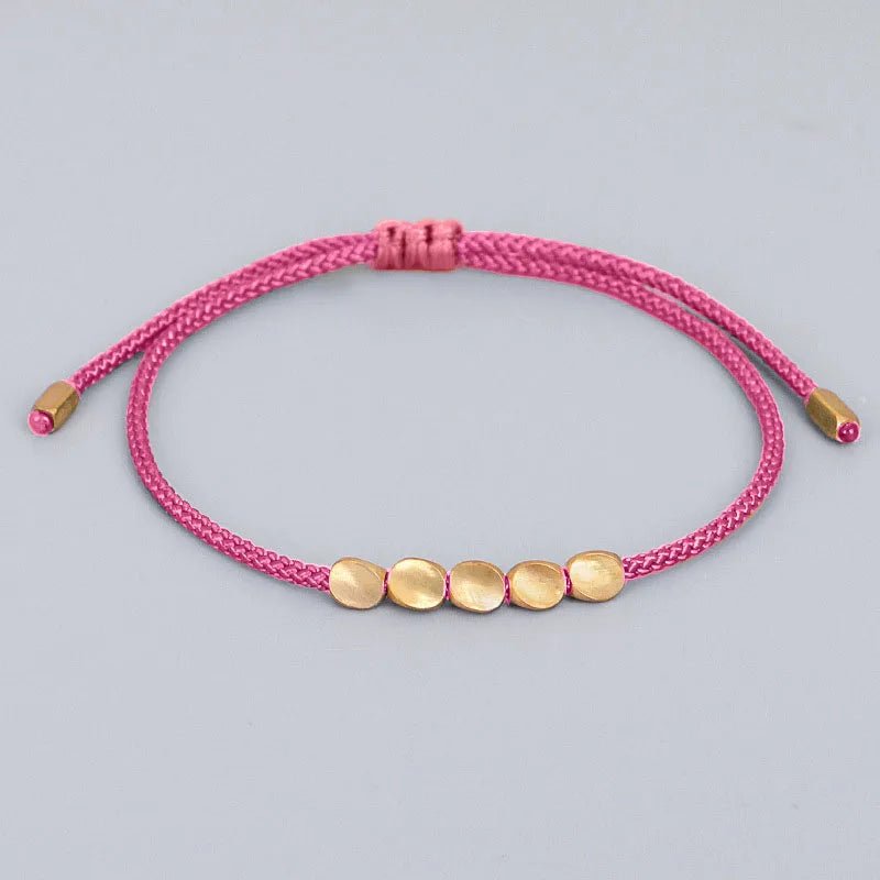 Handmade Tibetan Copper Bracelet - Image 4