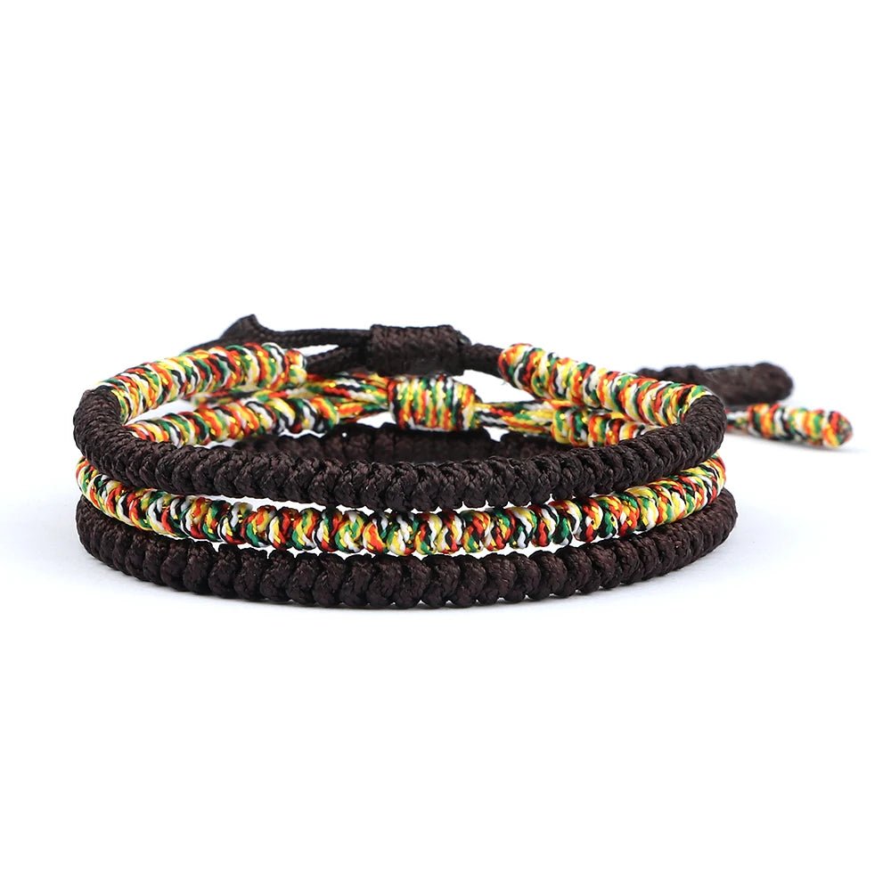 Multicolor Tibetan Buddhist Lucky Bracelets - Image 2