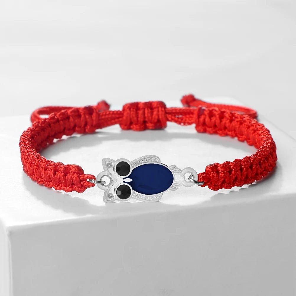 Lucky Charms Blue Color Owl Bracelets - Image 2