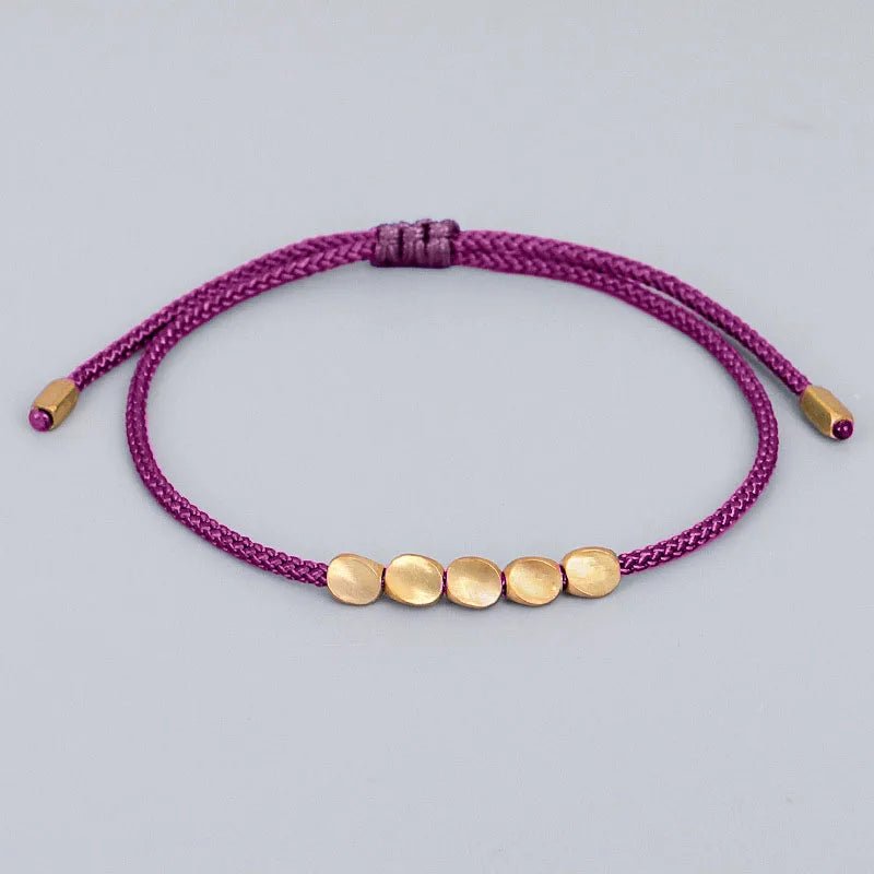 Handmade Tibetan Copper Bracelet - Image 7