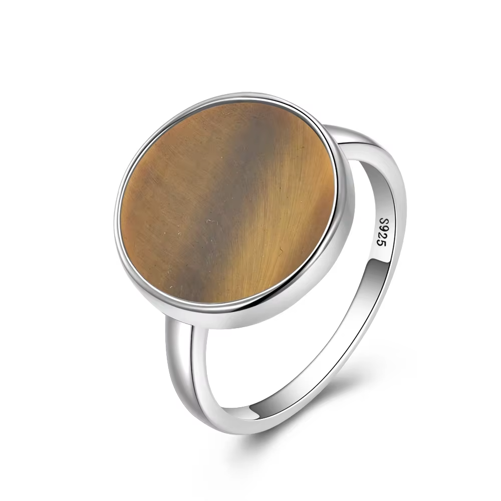 "Awakening of Energies" Ring in Natural Stone – Bild 6