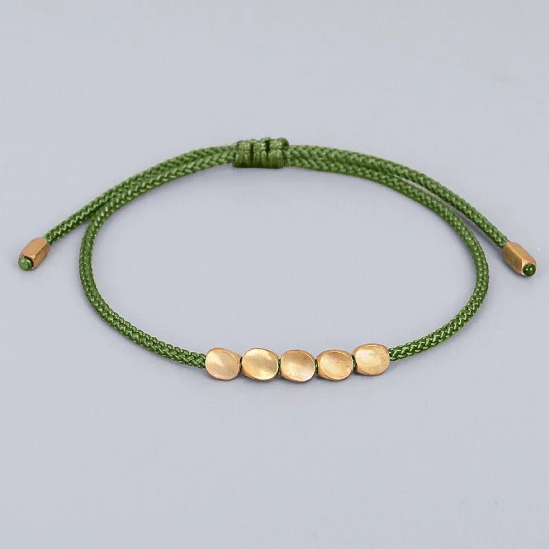 Handmade Tibetan Copper Bracelet - Image 3