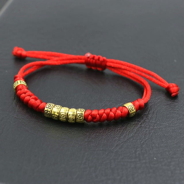 Tibetan Lucky Charm Bracelet - black - Image 2