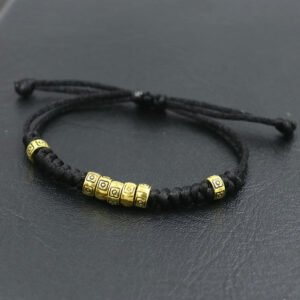 Tibetan Lucky Charm Bracelet - black