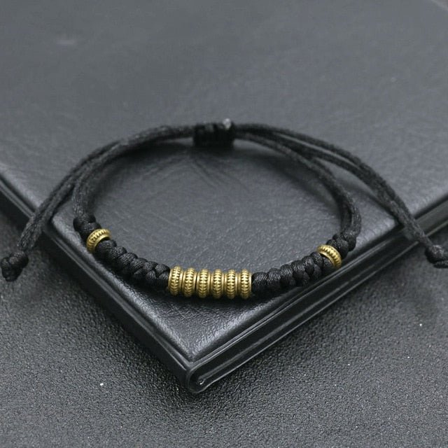 Tibetan Bordeaux Bracelet – Bild 2