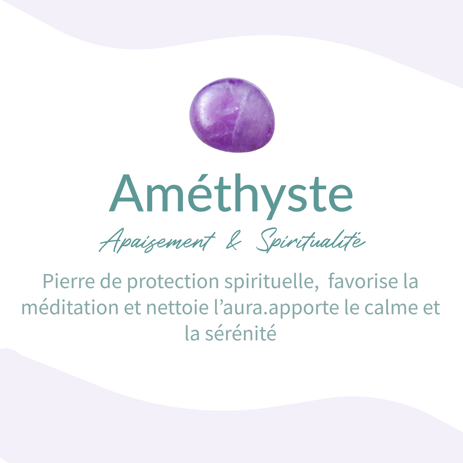Amethyst & Silver "Sacred Connection" Ring – Bild 6