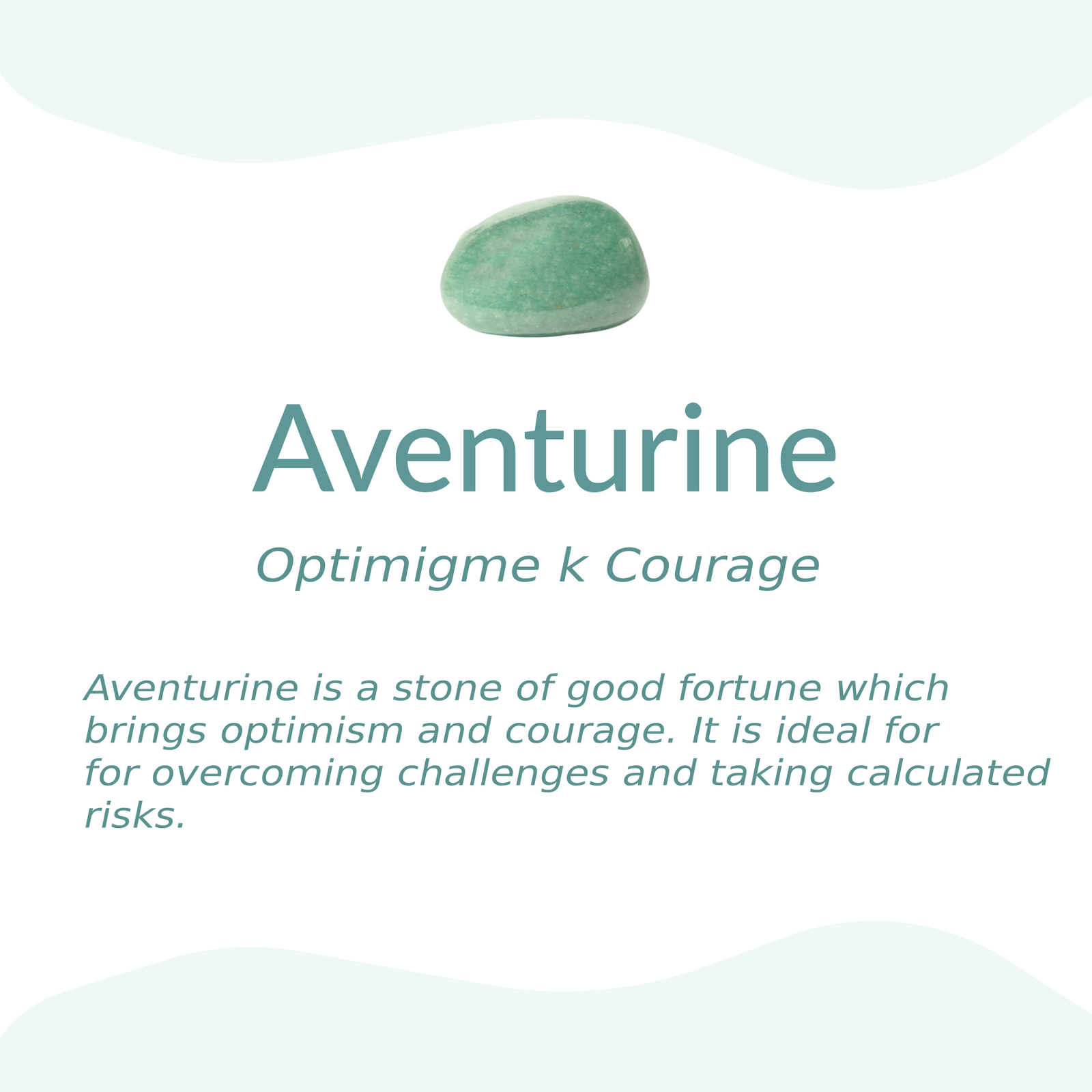 Bracelet Mala "Prosperity & Balance" in Green Aventurine – Bild 5