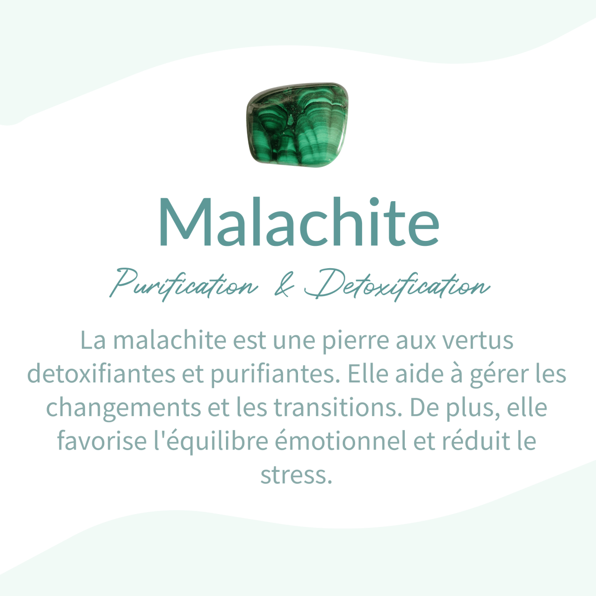Adjustable Ring "Verdant Sparkle" in Malachite - Square Shape – Bild 6