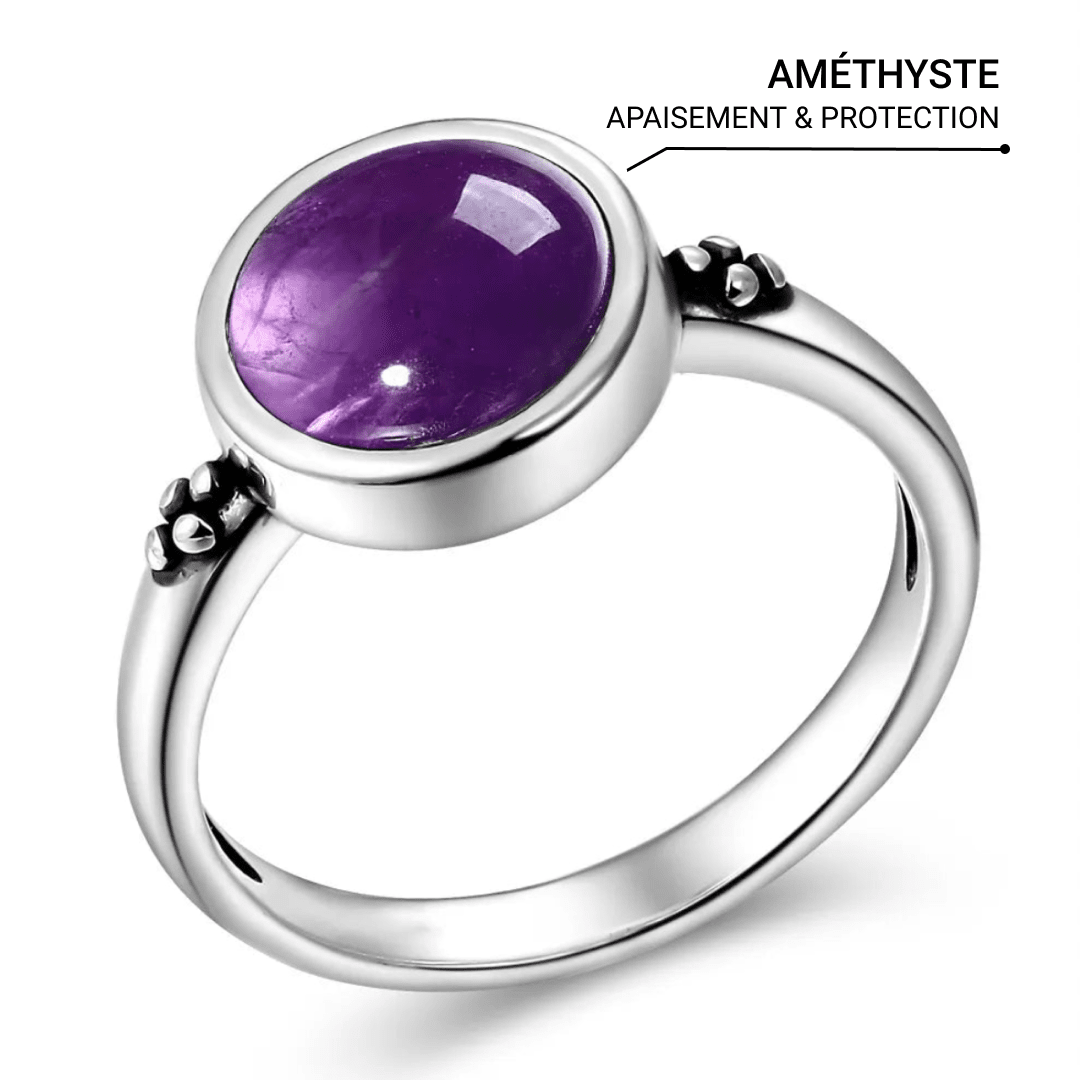 Amethyst "Aura of Peace" Ring – Bild 3