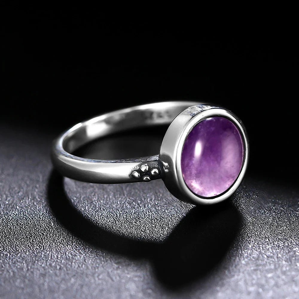 Amethyst "Aura of Peace" Ring – Bild 4