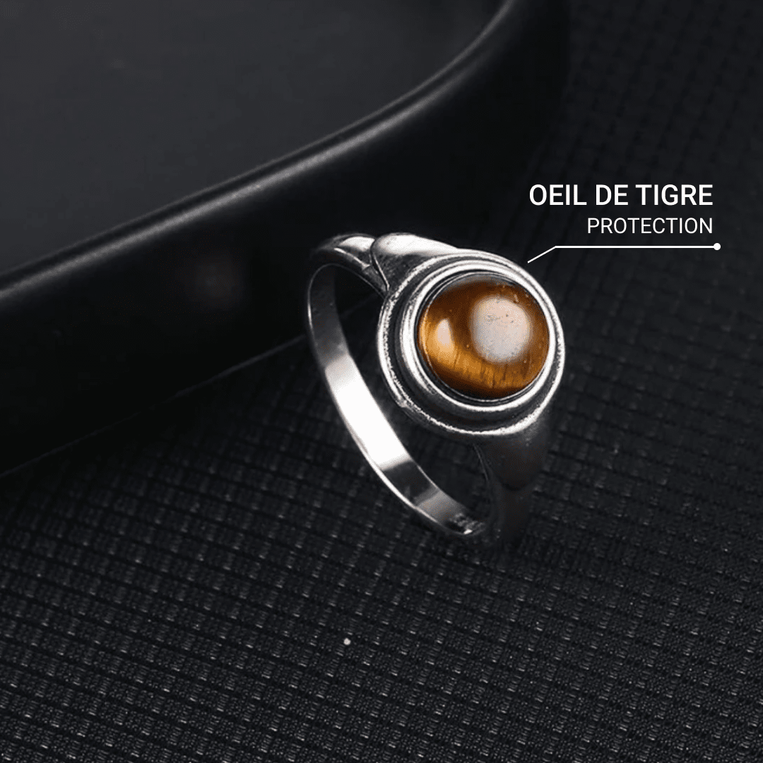 Tiger's Eye "Aura" Ring – Bild 3