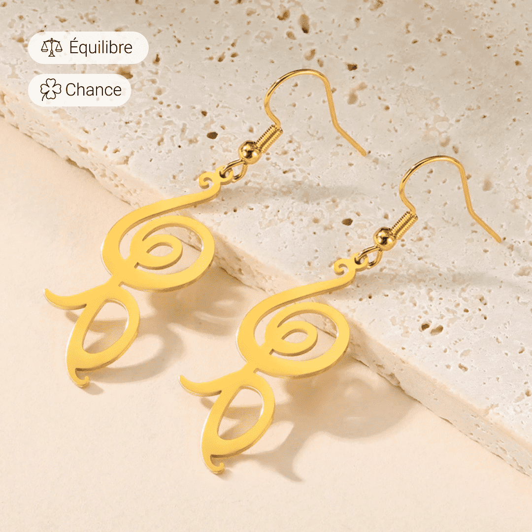 Hakuna Drop Earrings – Bild 3