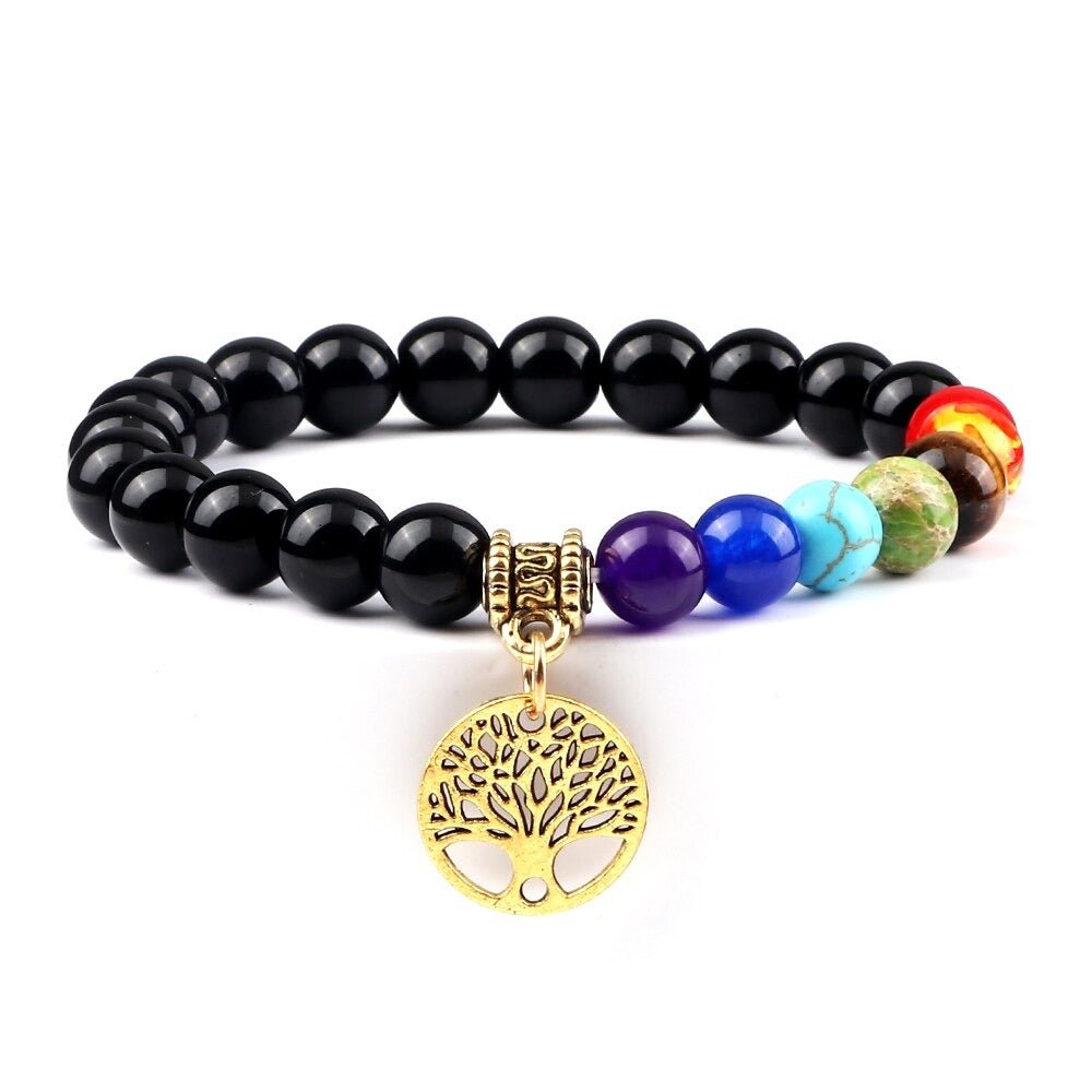 7 Chakra Bracelet with Tree of Life - Image 2