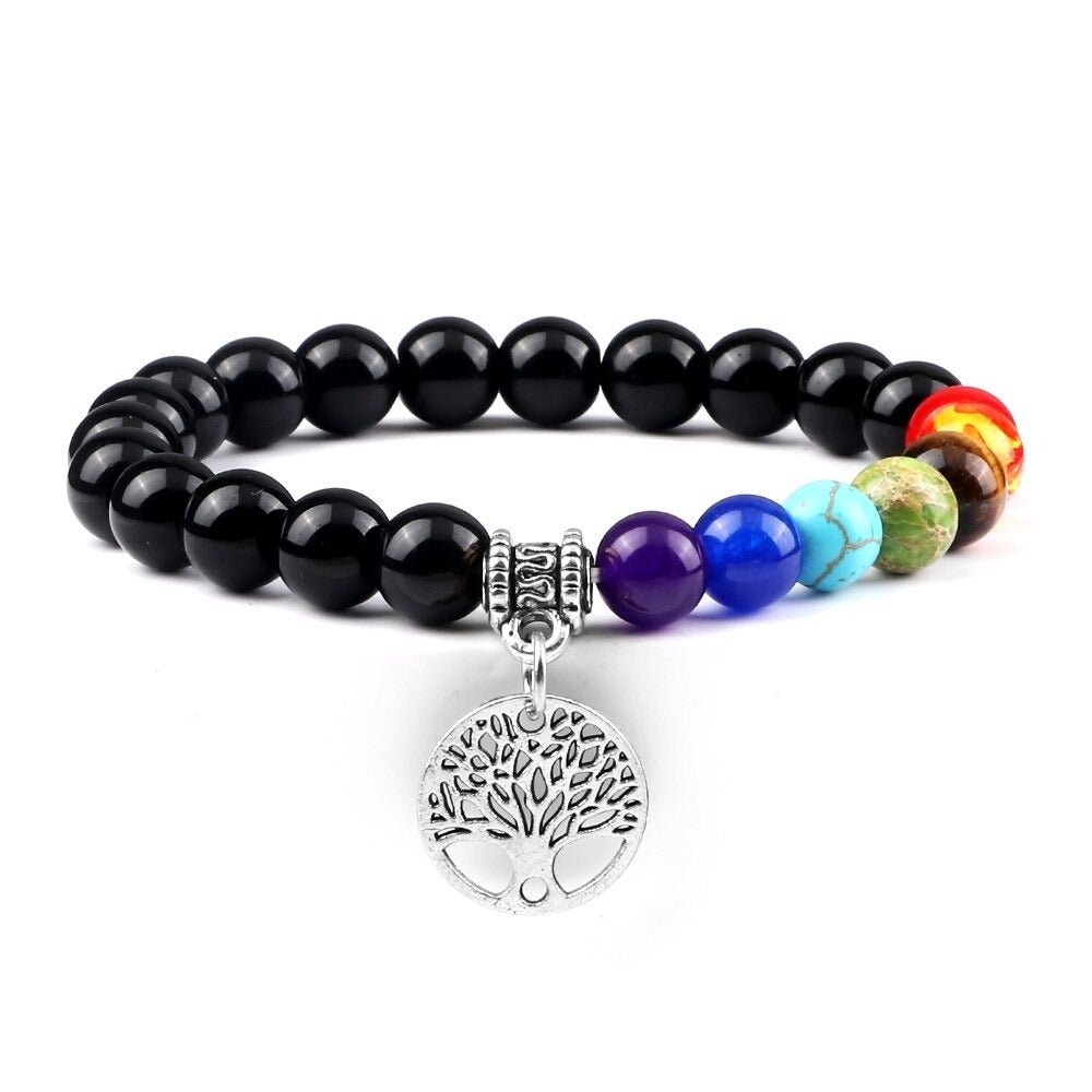 7 Chakra Bracelet with Tree of Life - Image 5