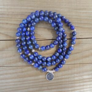 Armband Mala "Freundschaft" in Lapislazuli