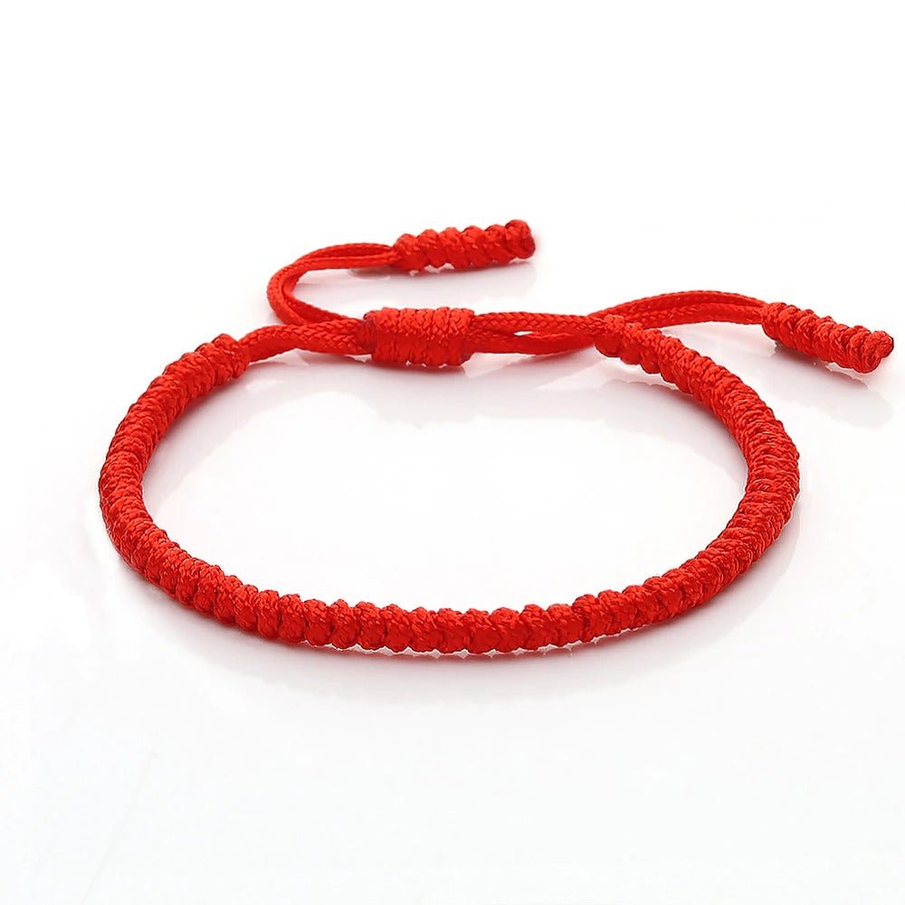 Rot Tibetisch Armband - Handgefertigt