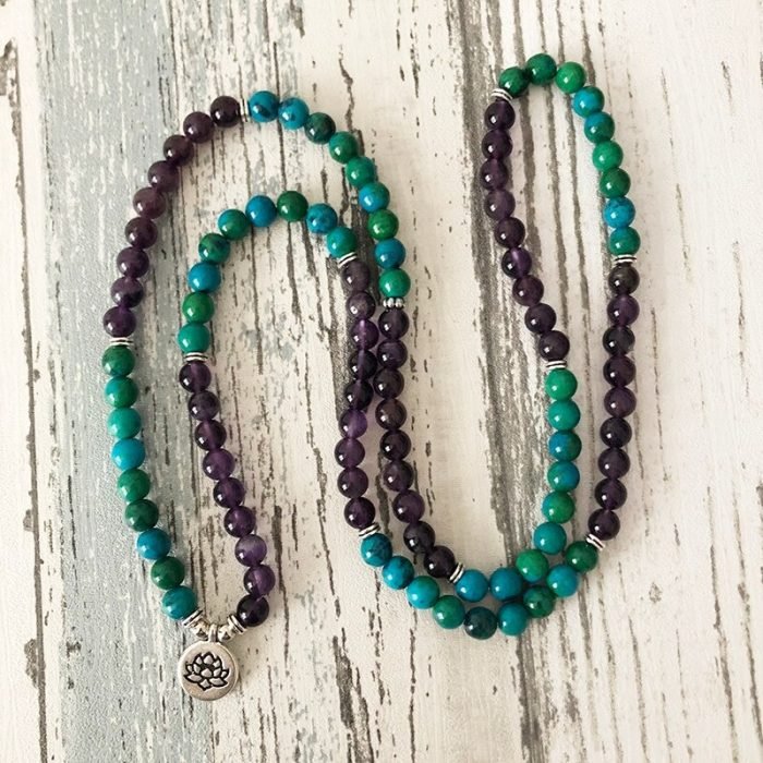 Tibetan 108 Bead Mala – Bild 3