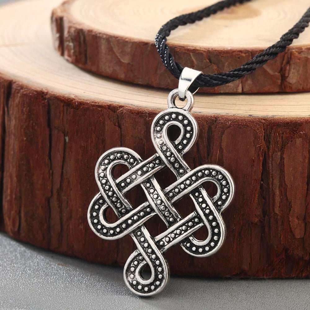 Tibetan knot necklace – Bild 3