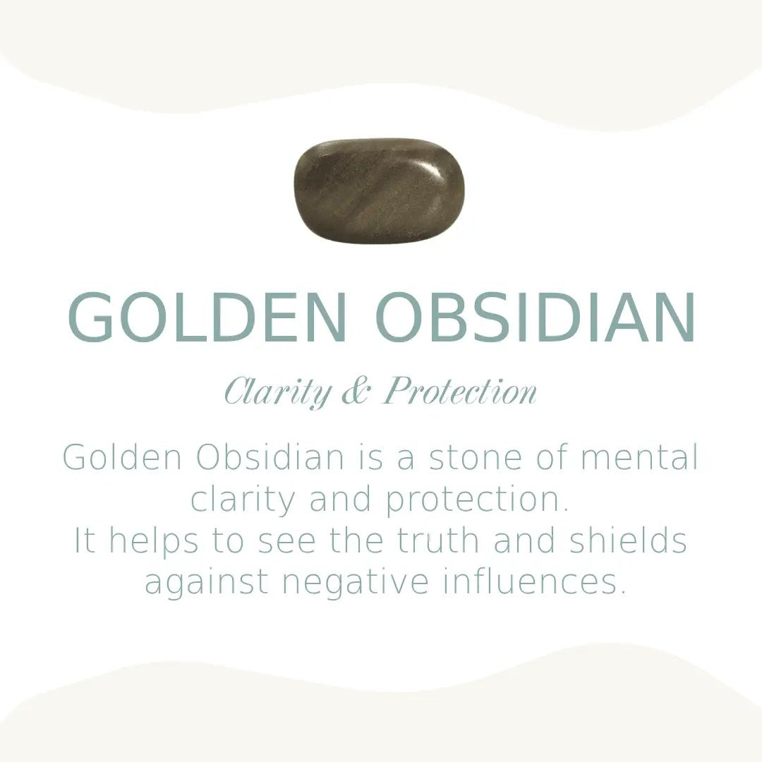 Golden Obsidian "Sphere" Pendant – Bild 5
