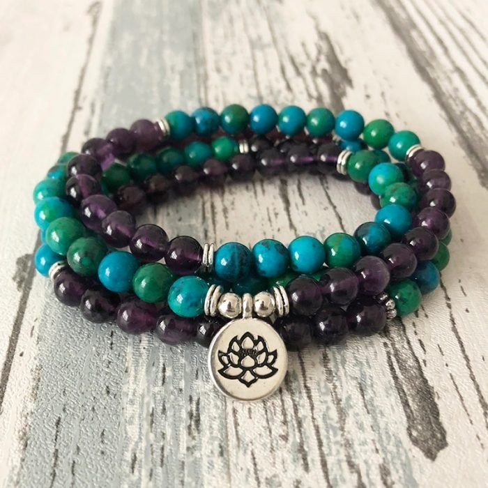 Tibetan 108 Bead Mala – Bild 2