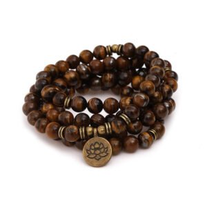 Tibetisch Tiger Eye Mala