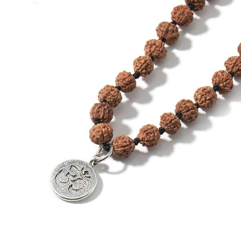 Tibetan Rudraksha seed mala - Image 2