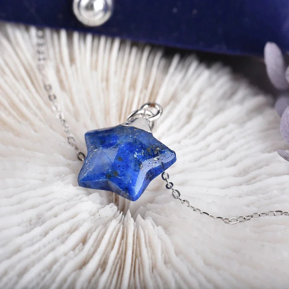 Lapis Lazuli Star Pendant – Bild 2