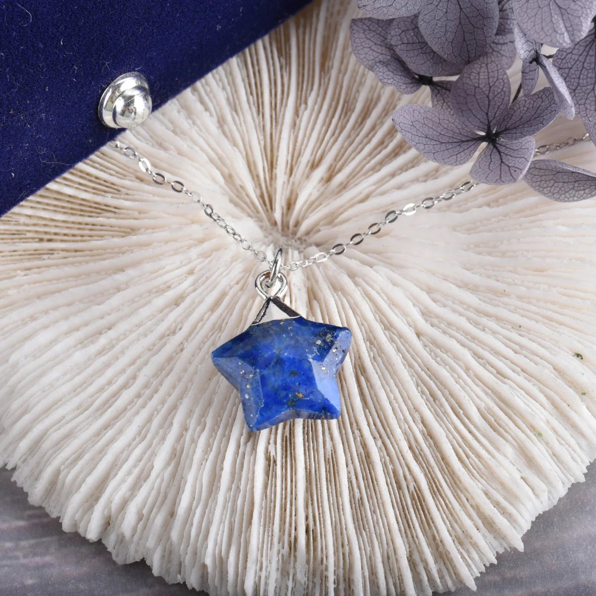 Lapislazuli Star Anhänger