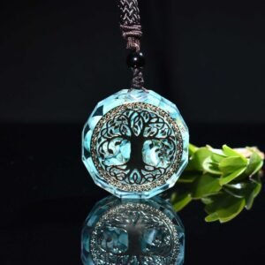 Orgonit-Anhänger „Anahata“ in Türkis